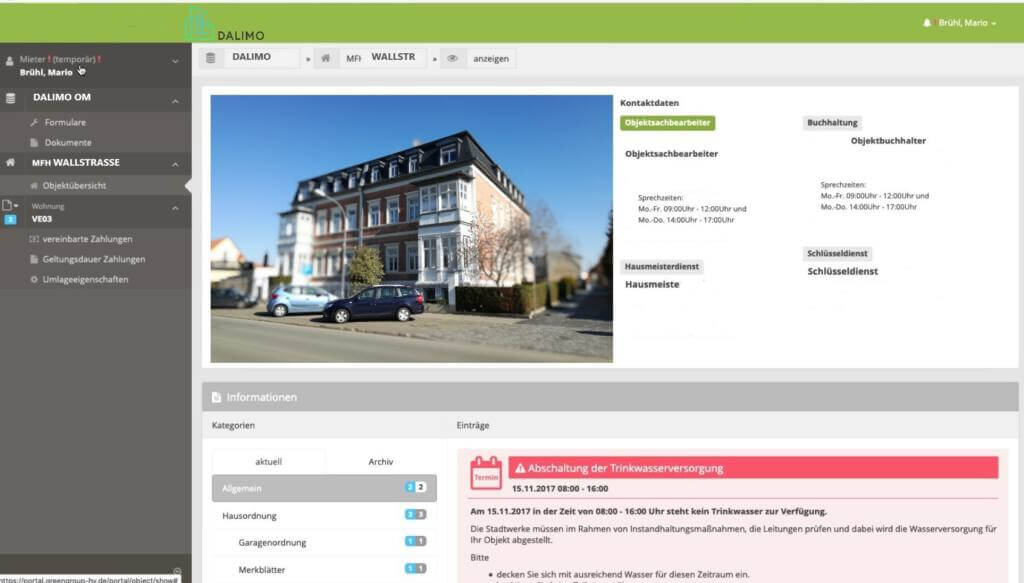 Mieterportal