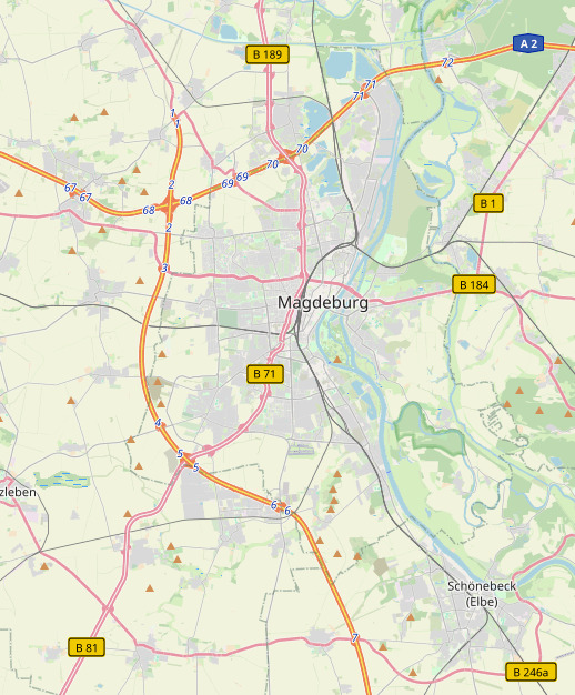 Einsatzgebiet DALIMO Magdeburg